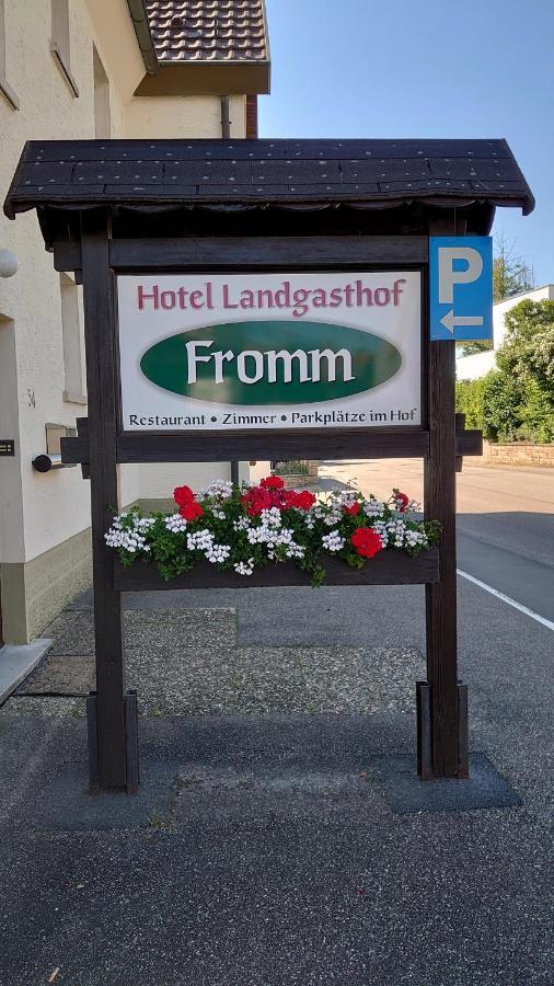 Hotel Landgasthof Fromm Untergruppenbach ภายนอก รูปภาพ